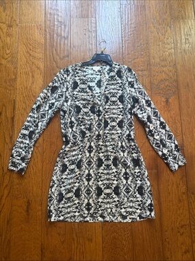 Parker Long-Sleeve Wrap Dress